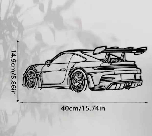 Metal Wrought Iron Crafts Hanging Modern Art Wall Decor Wall Hangings Silhouette Decorative Paintings