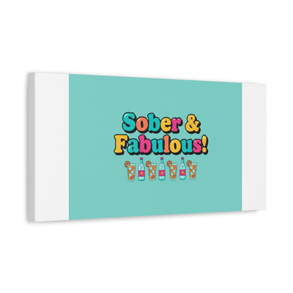 Sober & Fabulous! Canvas | Dry January, Mocktail Trend