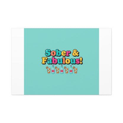 Sober & Fabulous! Canvas | Dry January, Mocktail Trend