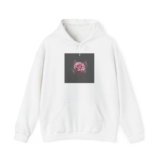 Moon Rose Hoodie, soft goth aesthetic | dark romance sweatshirt