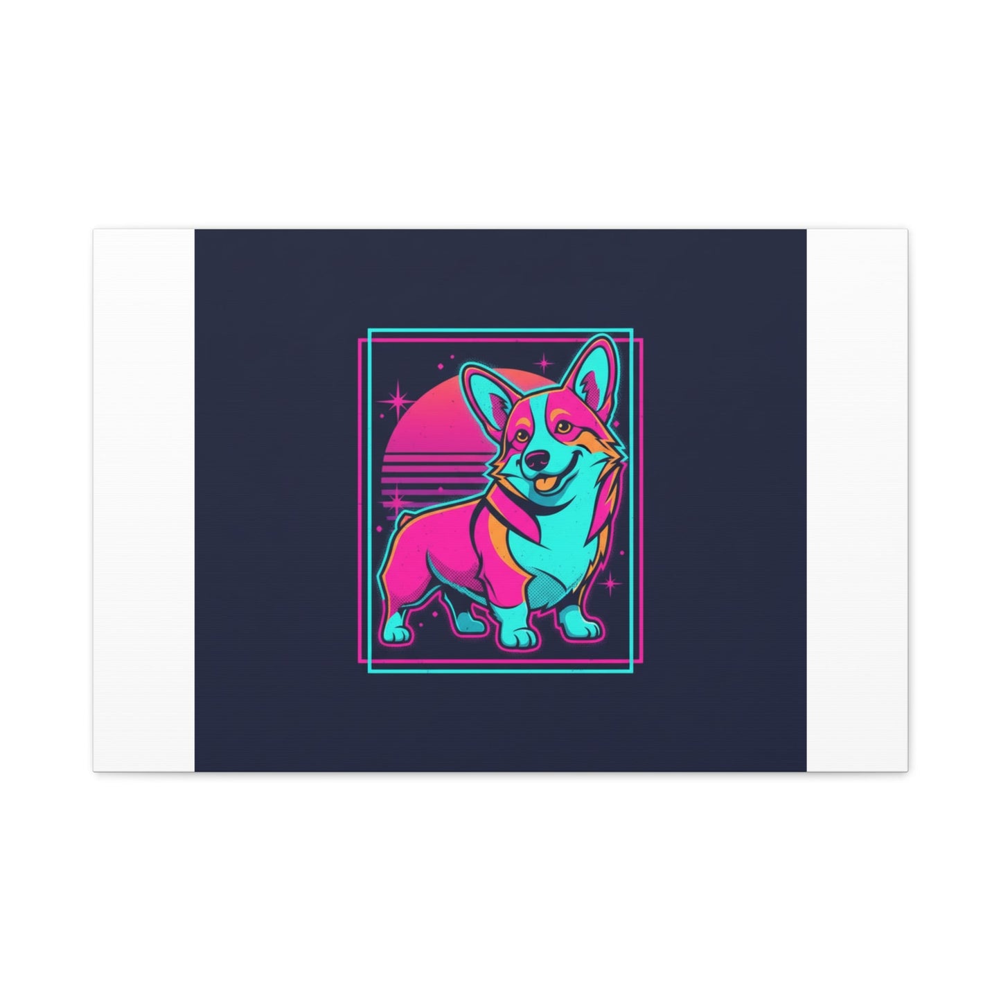 Platonic Love Corgi Canvas | Friendship Valentine, Galentine’s Wall Art