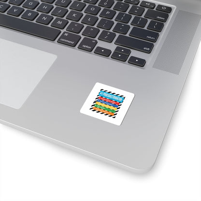 #1 Procrastinator Kiss-Cut Stickers | Top-List Ranking, Infographic Humor