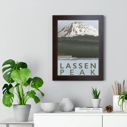 Lassen Peak Framed Print – Wall Art