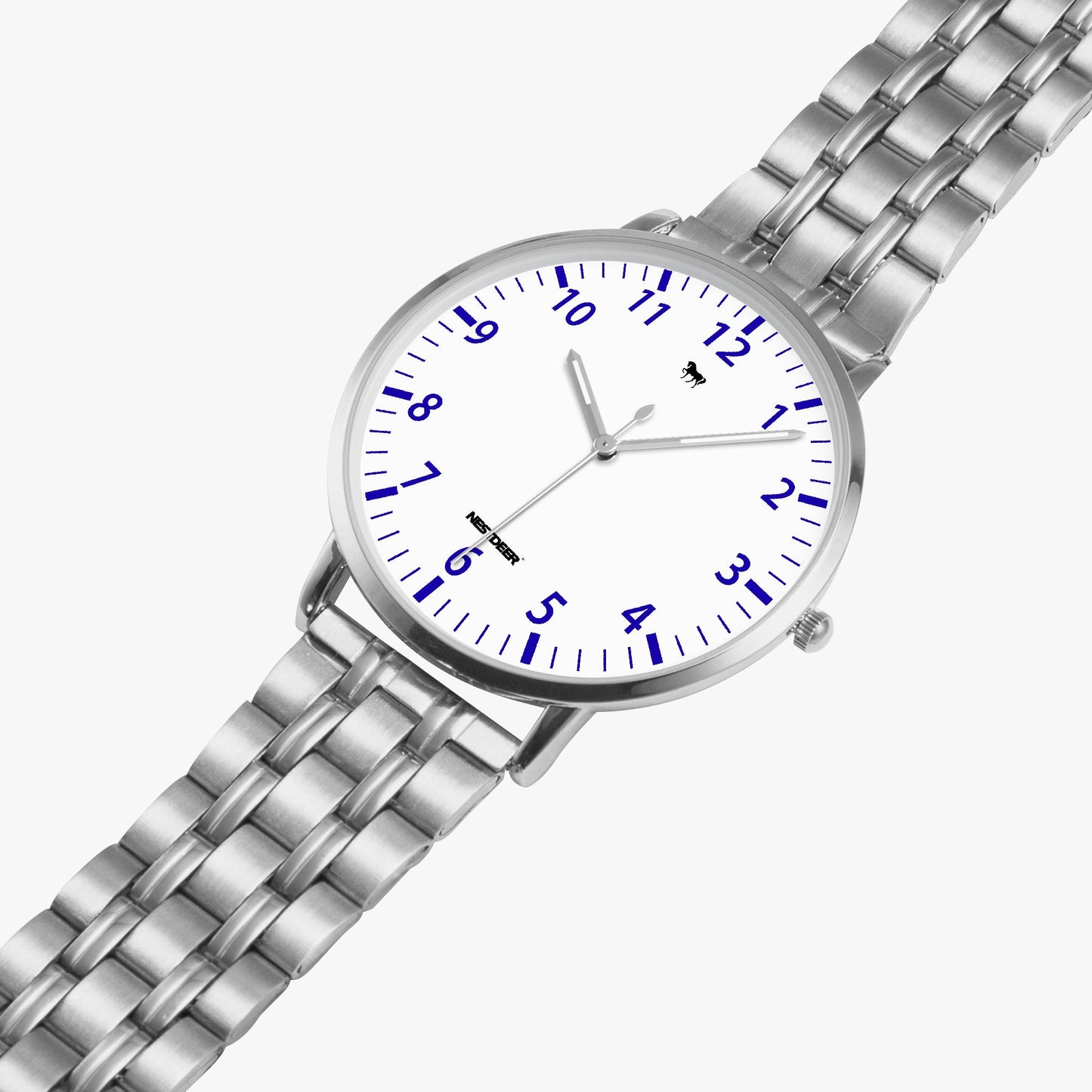 273. Instafamous Steel Strap Quartz watch