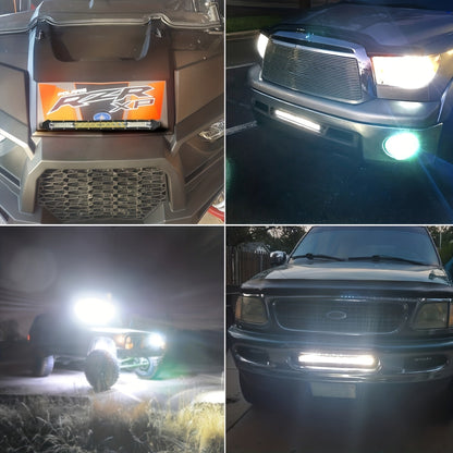 Pro-Series LED Off-Road Light Bar & Work Light Pods | 4" - 21" Weatherproof Lighting Kits