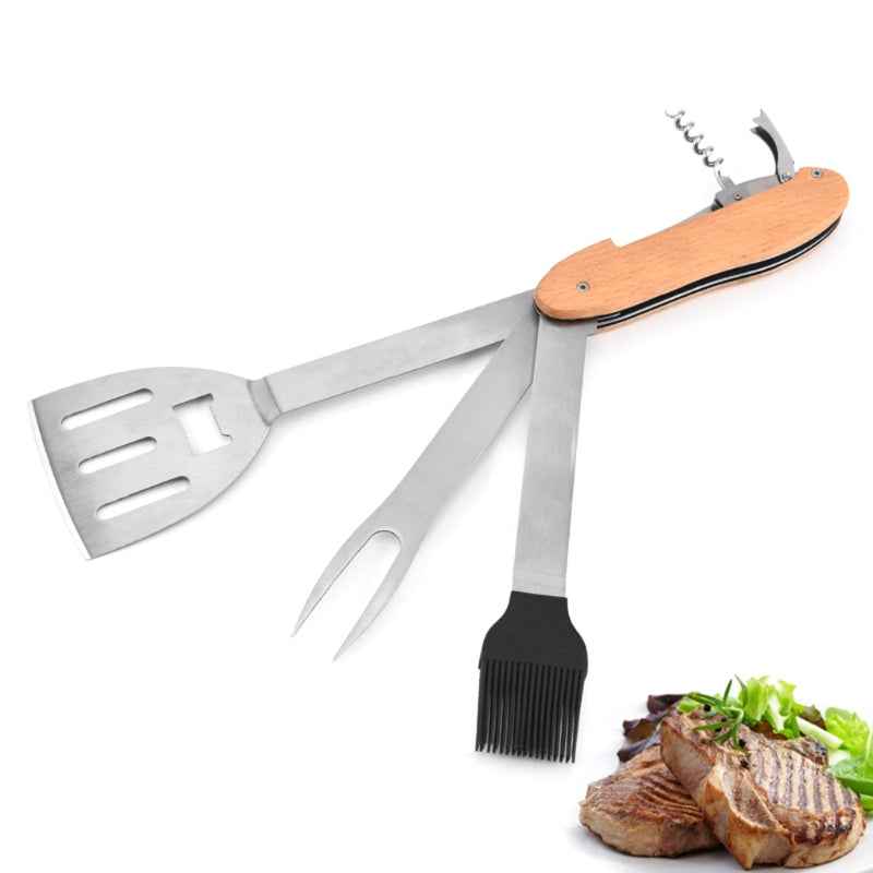 Multi Purpose Folding Grill Portable BBQ Barbecue Supplies