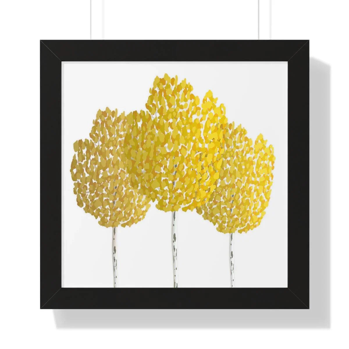 Fall Aspen Framed Print – Wall Art