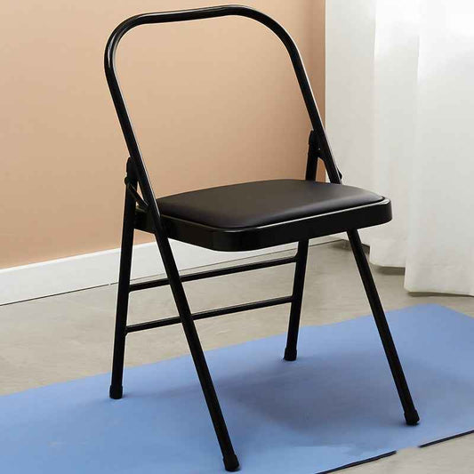 Thickened Yoga Chair PU Surface Yoga Auxiliary Folding Chair
