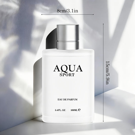 2PACK/6.76oz Men'S Aquatic Fresh Cologne Series | Energetic Citrus & Ocean Breeze Fusion With Marine Accord | All-Day Fresh Scent For Career Professionals, Fitness Enthusiasts & Social Gatherings | Men'S Premium Fragrance Set