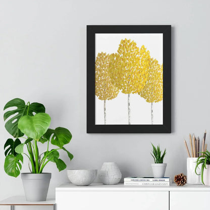 Fall Aspen Framed Print – Wall Art