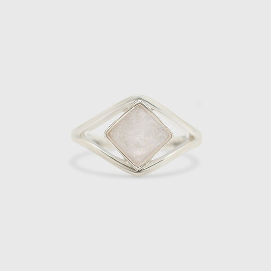 Double Band Square Ring
