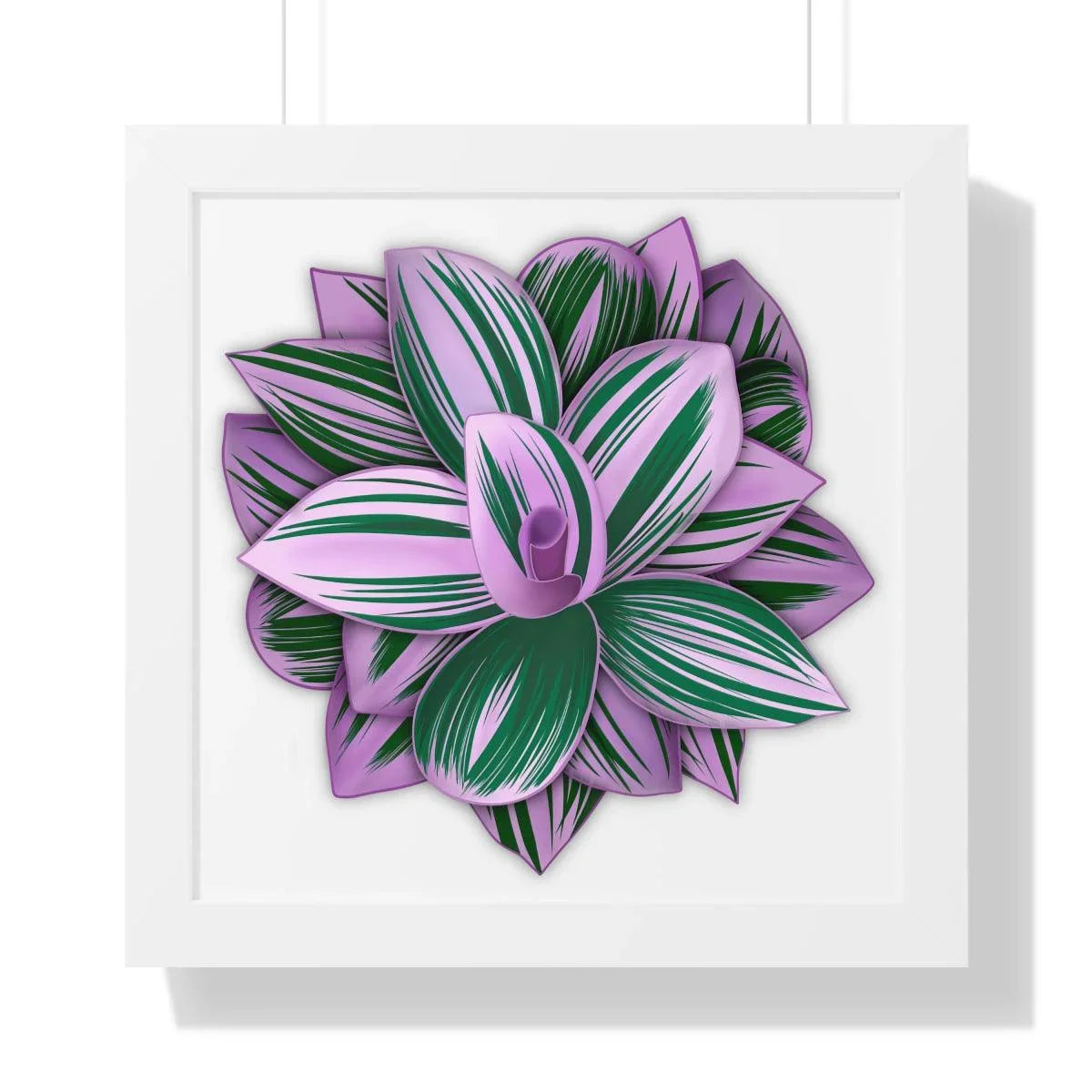 Tradescantia Nanouk Framed Print – Botanical Wall Art