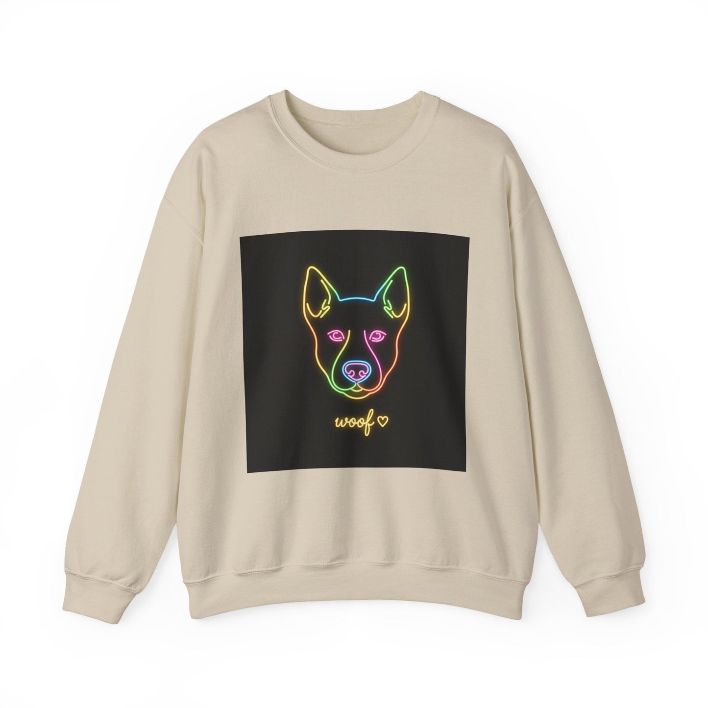 Funny Dog Meme Sweatshirt | Neon Doggo Graphic, Dog Mom Gift, Internet Dog Humor