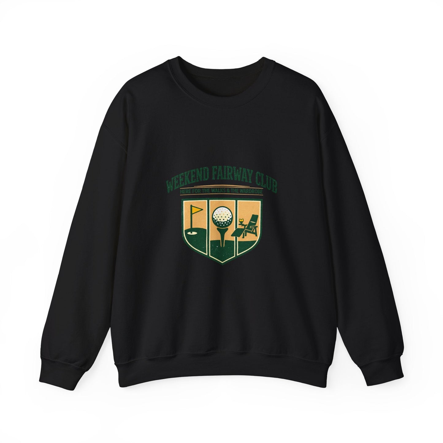 Weekend Fairway Club Crewneck – Unisex Golf Sweatshirt