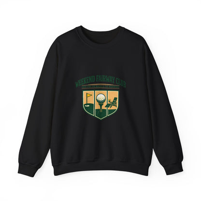 Weekend Fairway Club Crewneck – Unisex Golf Sweatshirt