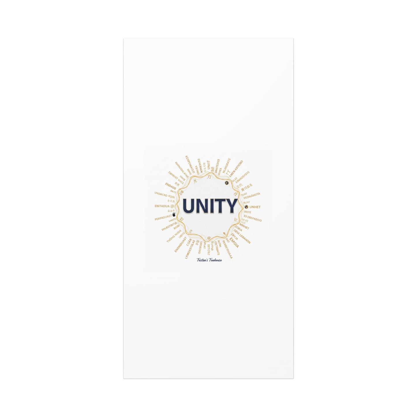 UNITY Canvas, Matte Stretched 1.25" | Dry January sober curious decor