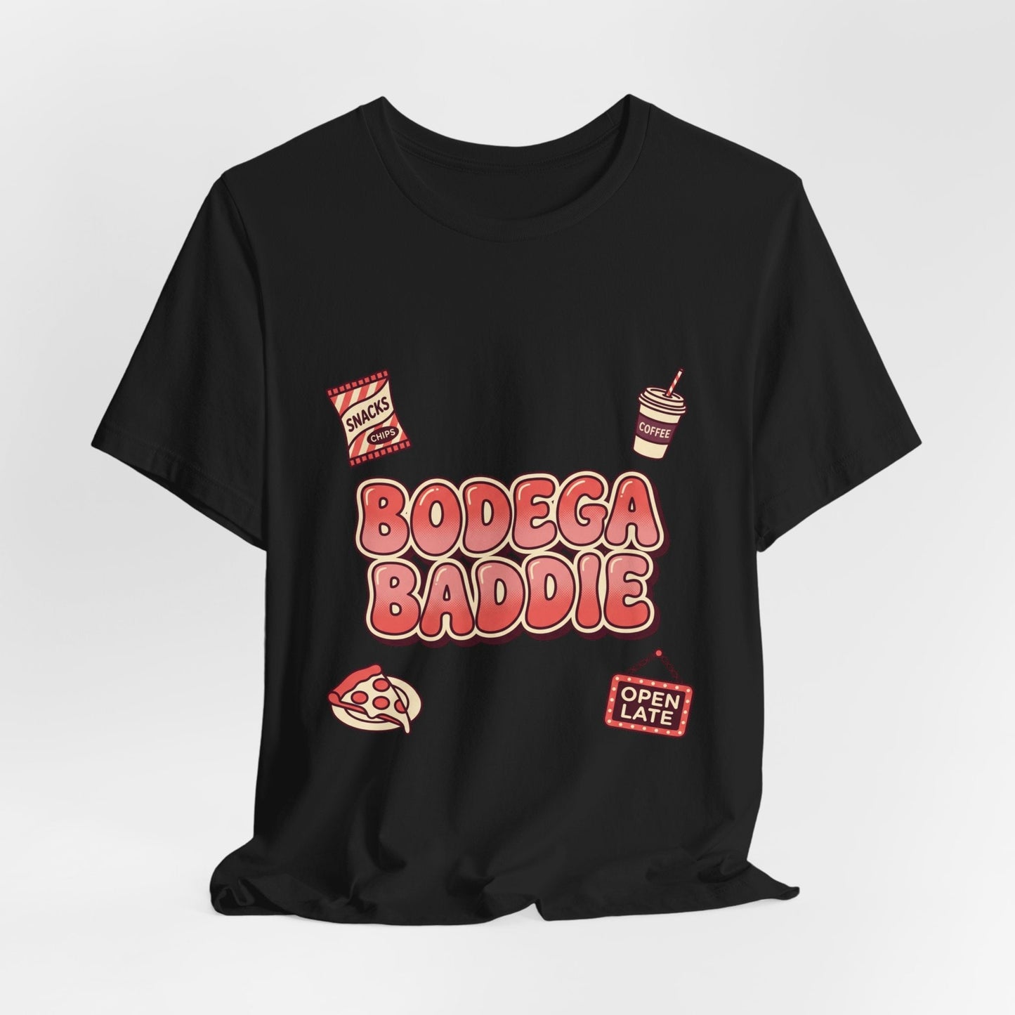 Bodega Baddie Tee | NYC Spanglish Y2K cherries deli sign