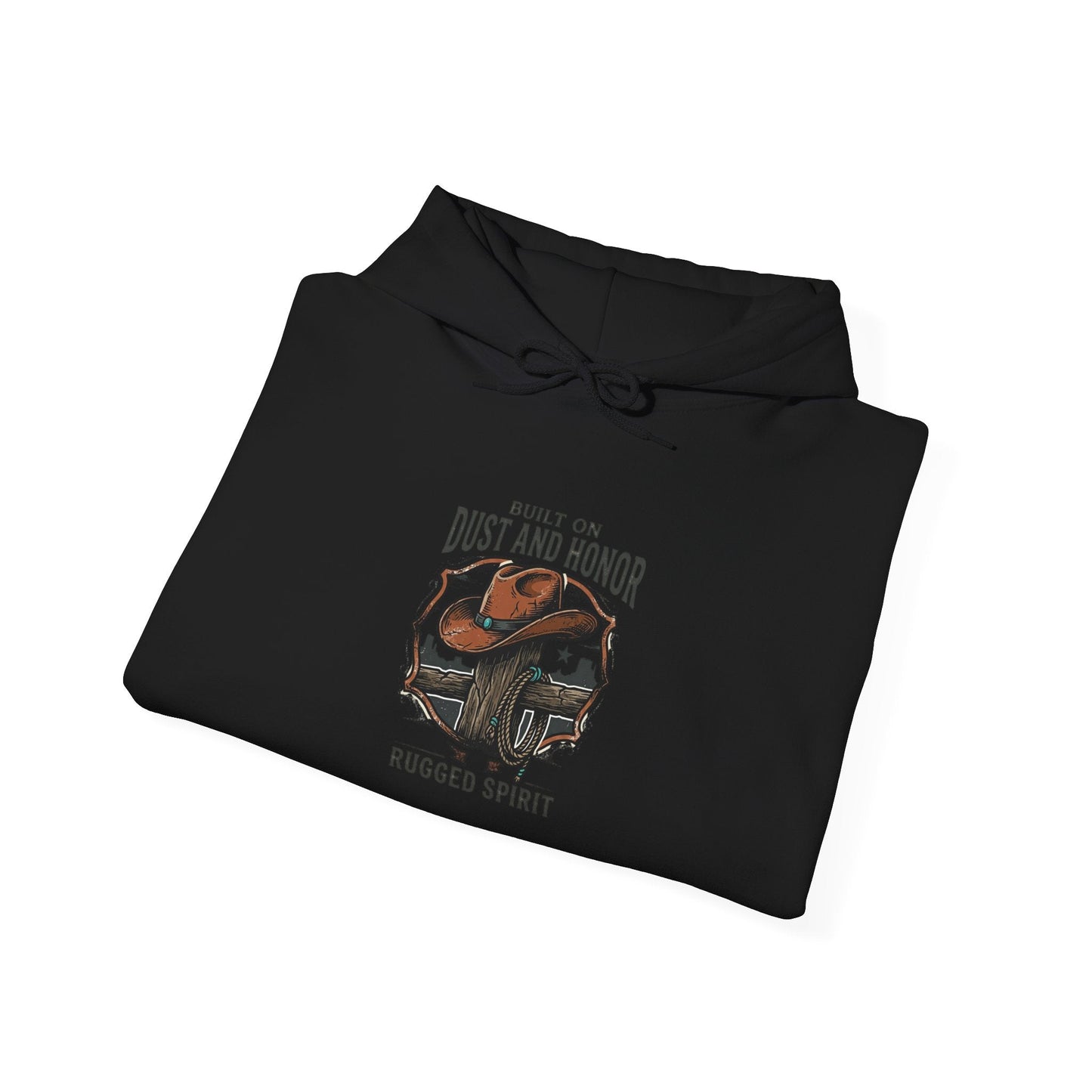 Dust and Honor Western Hoodie | cowboy, frontier, vintage Americana