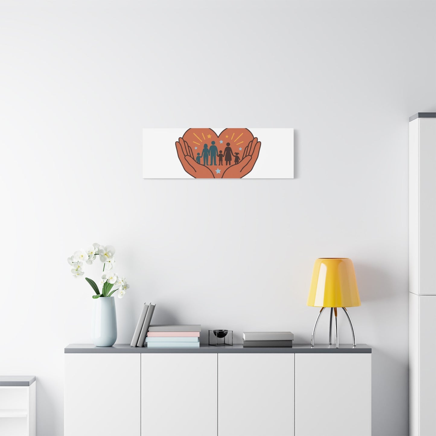 Families Belong Together Canvas | Family Unity, Bilingual Solidarity
