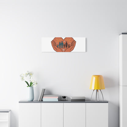 Families Belong Together Canvas | Family Unity, Bilingual Solidarity