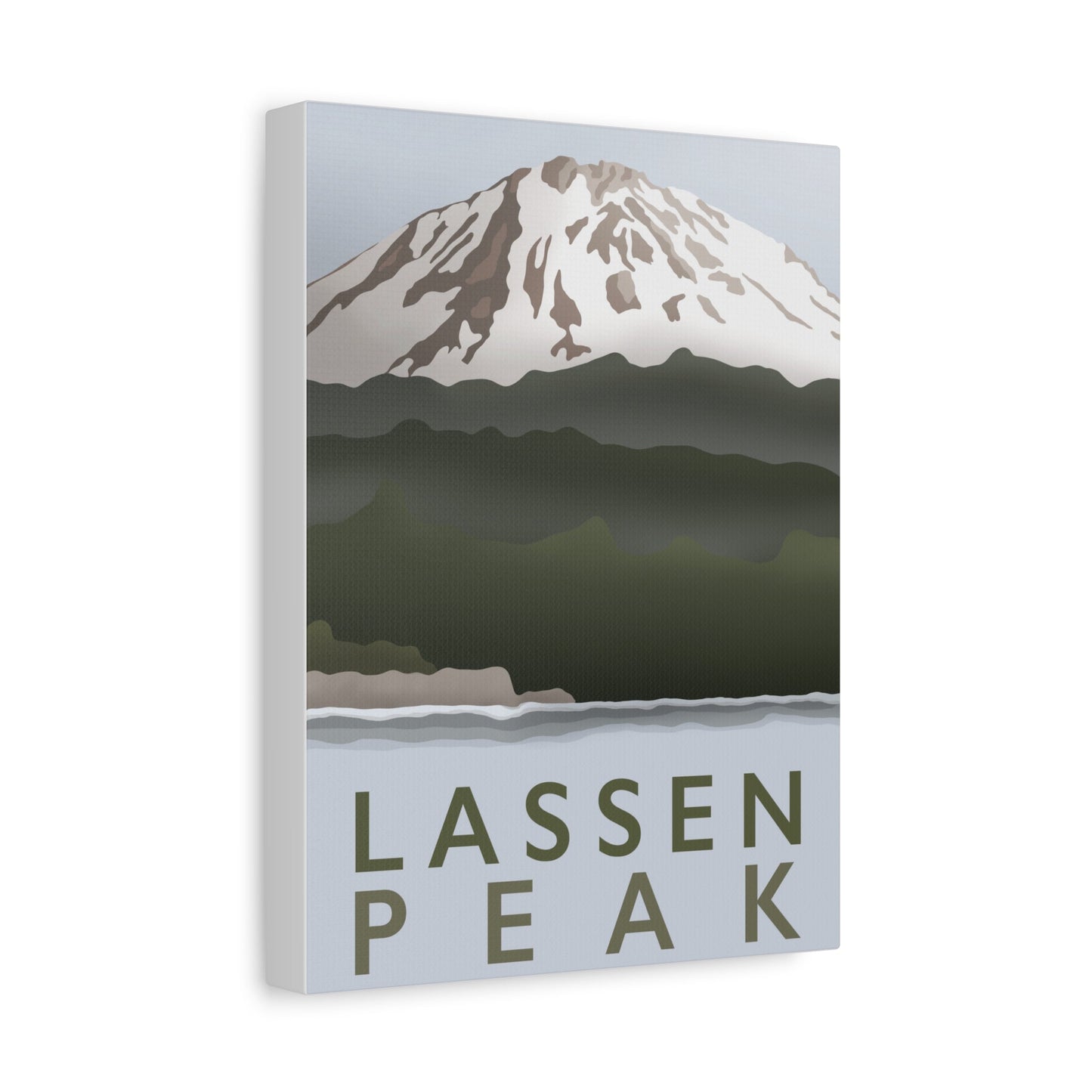 Lassen Peak Canvas Print – Wall Art