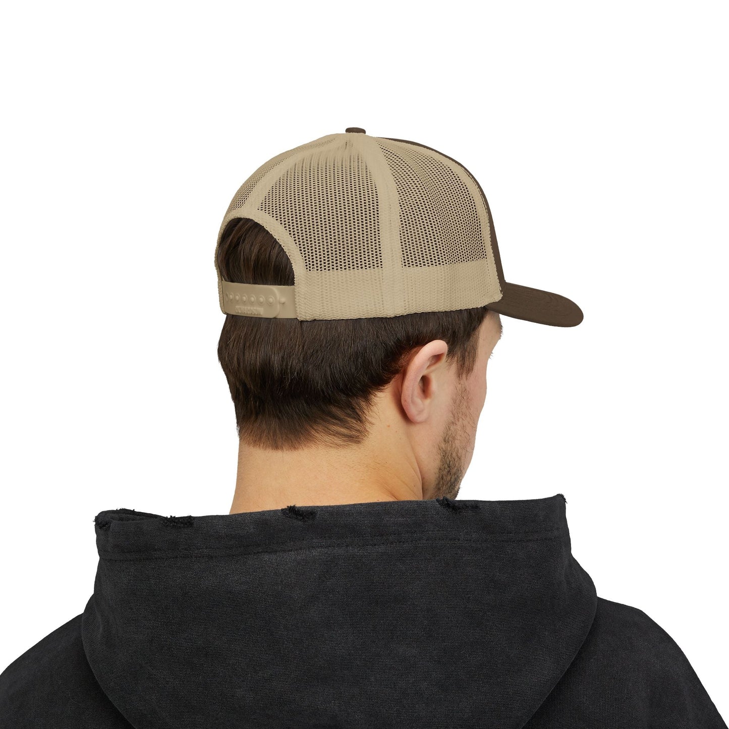 Happy Corgi Snapback Trucker Cap — "Happy Corgi Dog Happy Life"