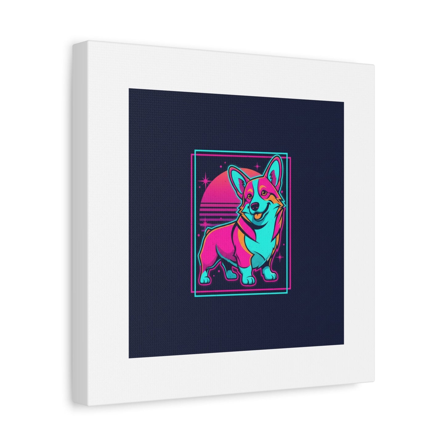 Platonic Love Corgi Canvas | Friendship Valentine, Galentine’s Wall Art