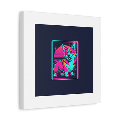 Platonic Love Corgi Canvas | Friendship Valentine, Galentine’s Wall Art