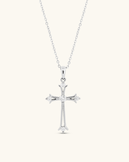 Radiant Faith Cross Necklace