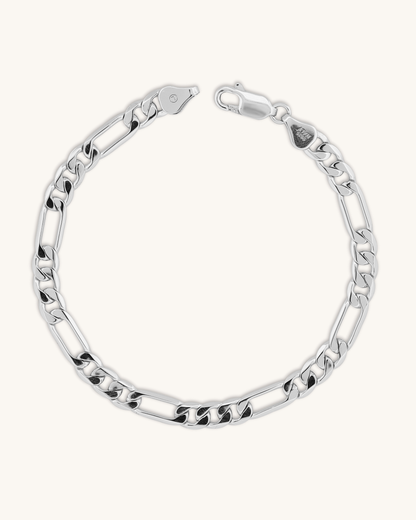 5mm King Figaro Bracelet