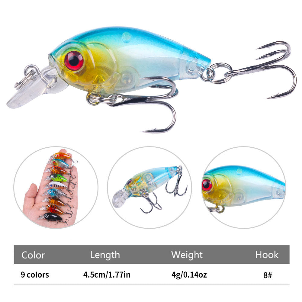 Winter 4G Floating Crankbait For Big Fishideal For River And Sea Fishing With Lure Techniques