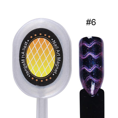 Professional Multi-Pattern Cat Eye Magnet - Super Magnetic Wand for 3D Nail Art