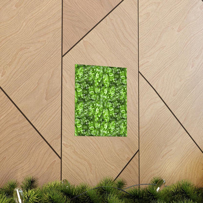 Aglaonema Pictum Botanical Print – Unframed Wall Art