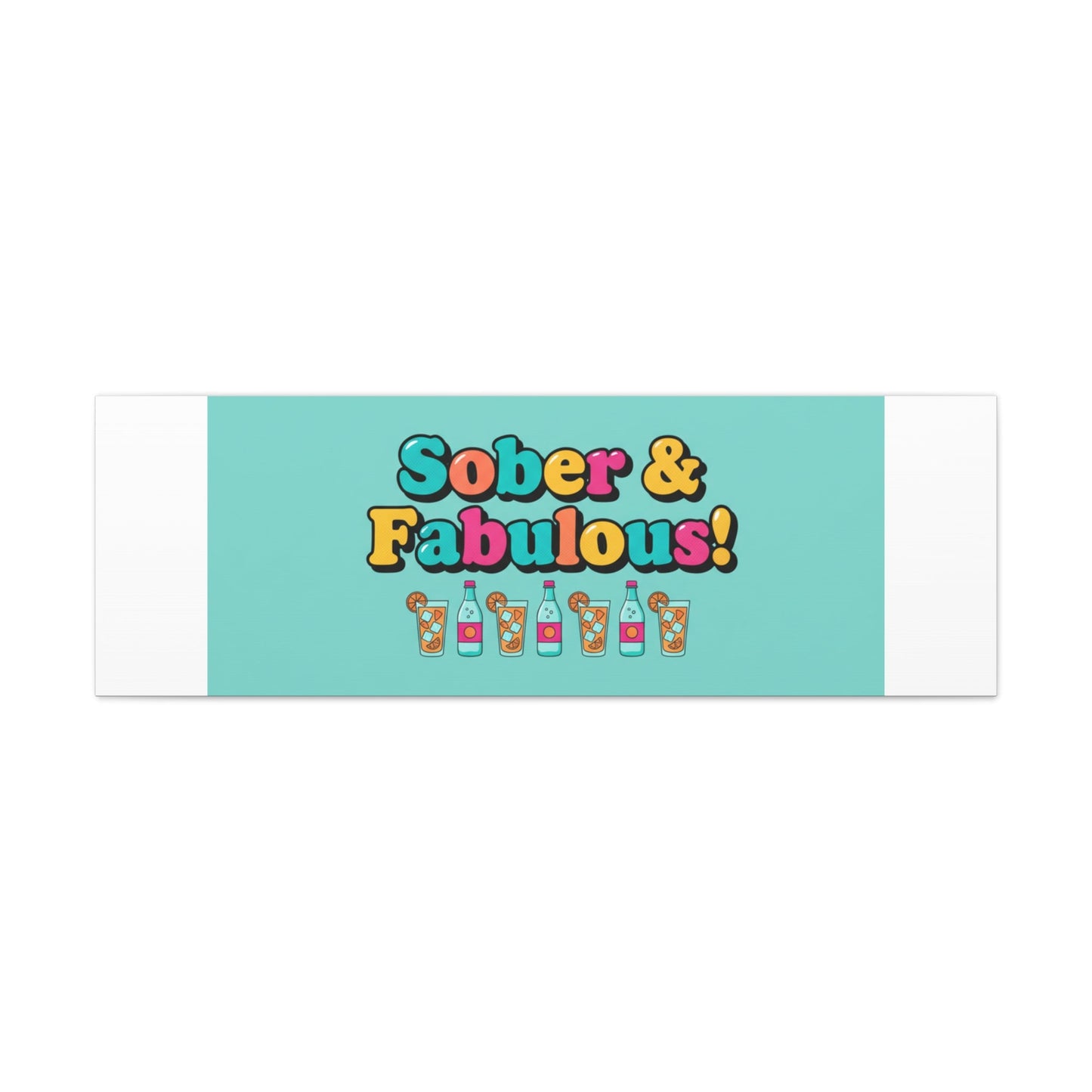 Sober & Fabulous! Canvas | Dry January, Mocktail Trend