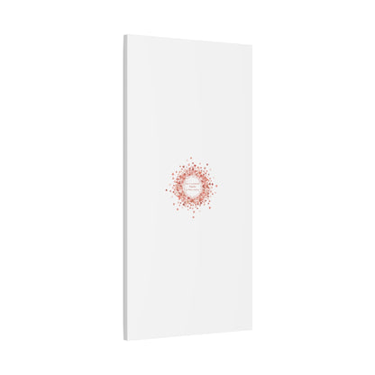 Tiny Heart Confetti Canvas | Matte Stretched Wall Art