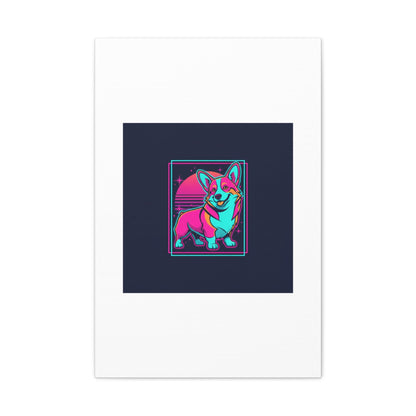 Platonic Love Corgi Canvas | Friendship Valentine, Galentine’s Wall Art