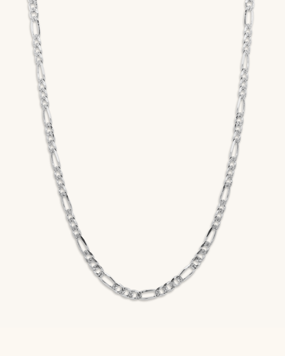 3mm Diamond Cut Figaro Chain
