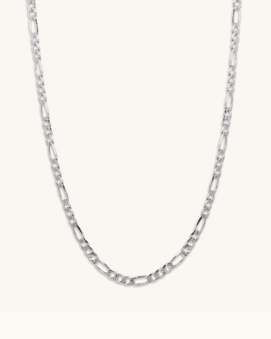 3mm Diamond Cut Figaro Chain