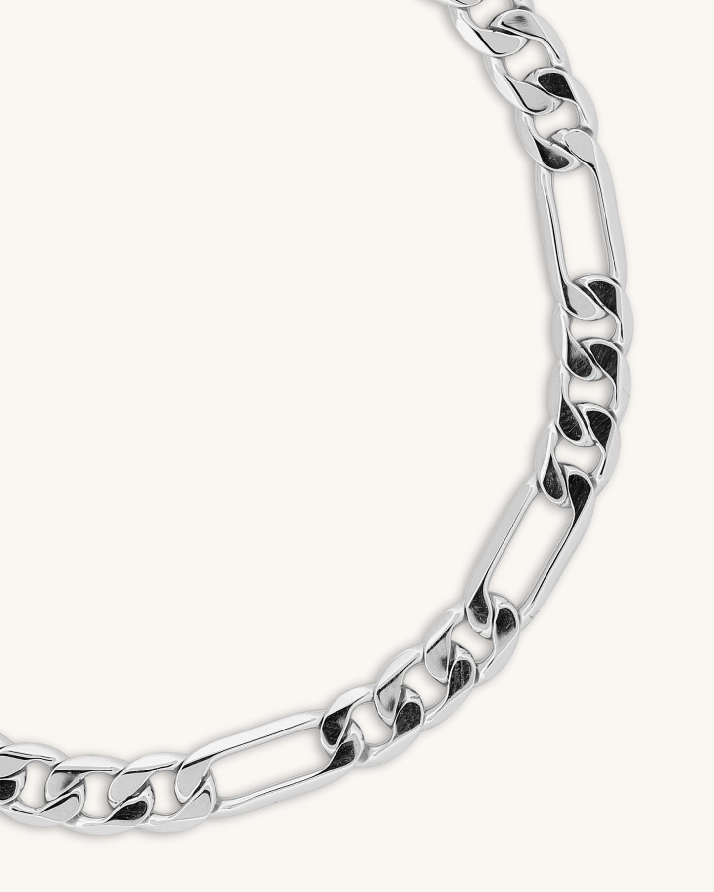 5mm King Figaro Bracelet