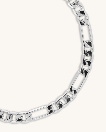 5mm King Figaro Bracelet