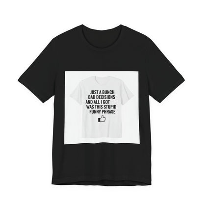 self-deprecating quote Tee | funny introvert shirt, anxiety humor