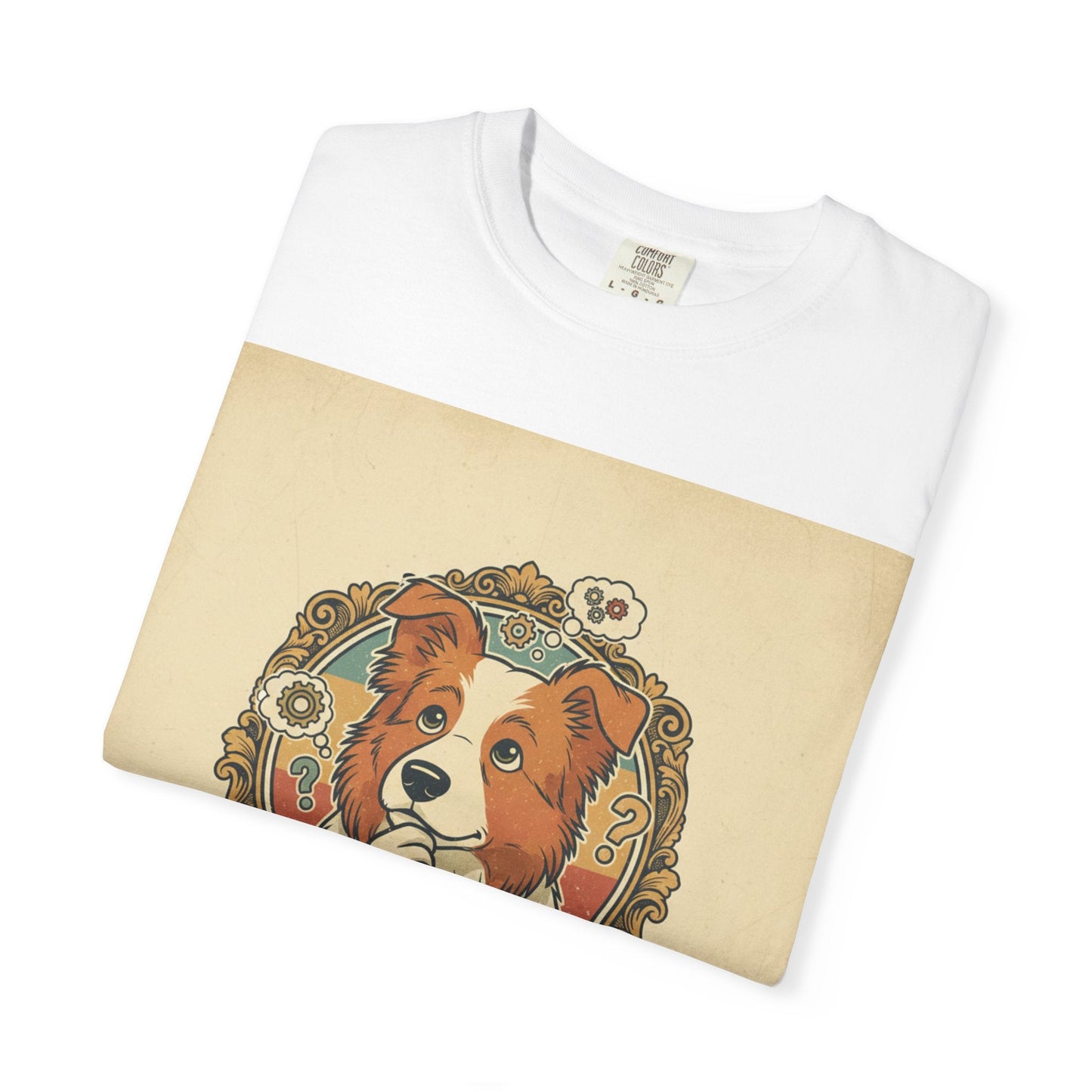 Overthinking Overrated Dog T-Shirt — Funny Dog Graphic Tee