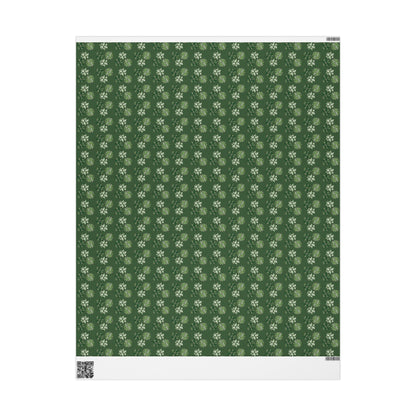 Manjula Pothos, Variegated Syngonium & Stromanthe Triostar Wrapping Paper – Botanical Gift Wrap Roll