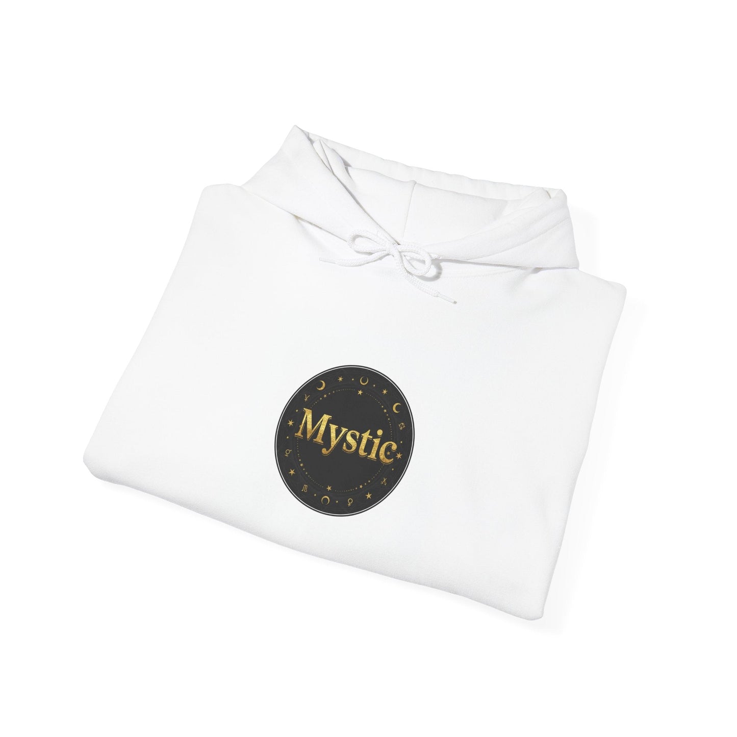 Mystic circle occult type Hoodie | tarot typography, esoteric print