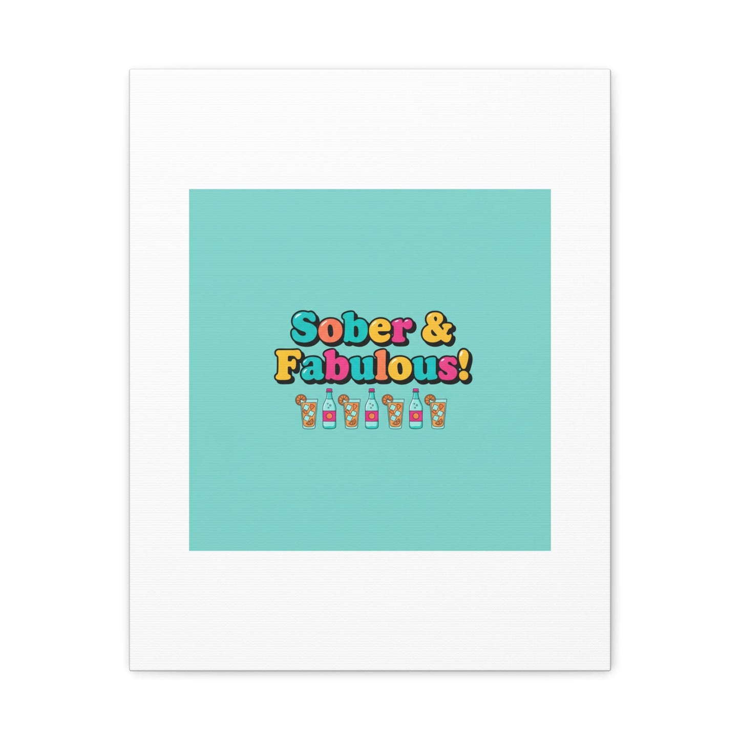 Sober & Fabulous! Canvas | Dry January, Mocktail Trend