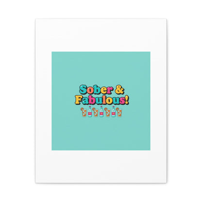 Sober & Fabulous! Canvas | Dry January, Mocktail Trend