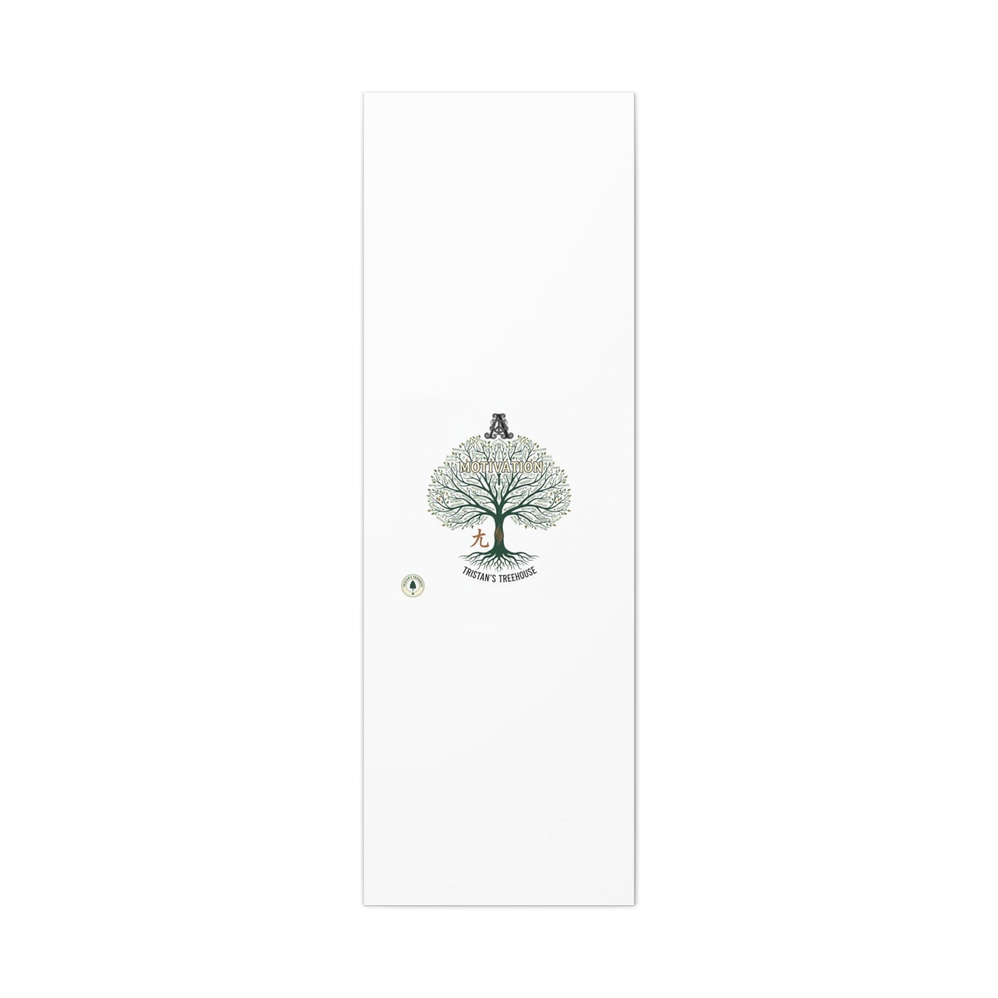 Handwritten Doodle Tree Canvas | Matte Stretched Wall Art