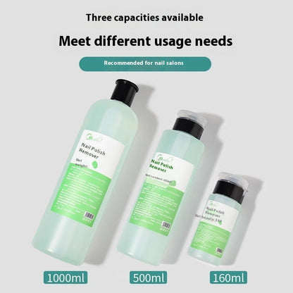 Nail Art Press Bottle Nail Remover Cleaning Solution