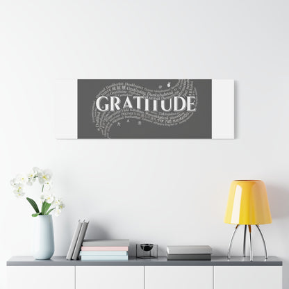 Gratitude Wall Art Matte Canvas | Tiny Treats, sweet uplifting print