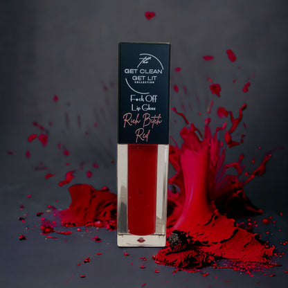 Rich Bitch Red Lip Gloss